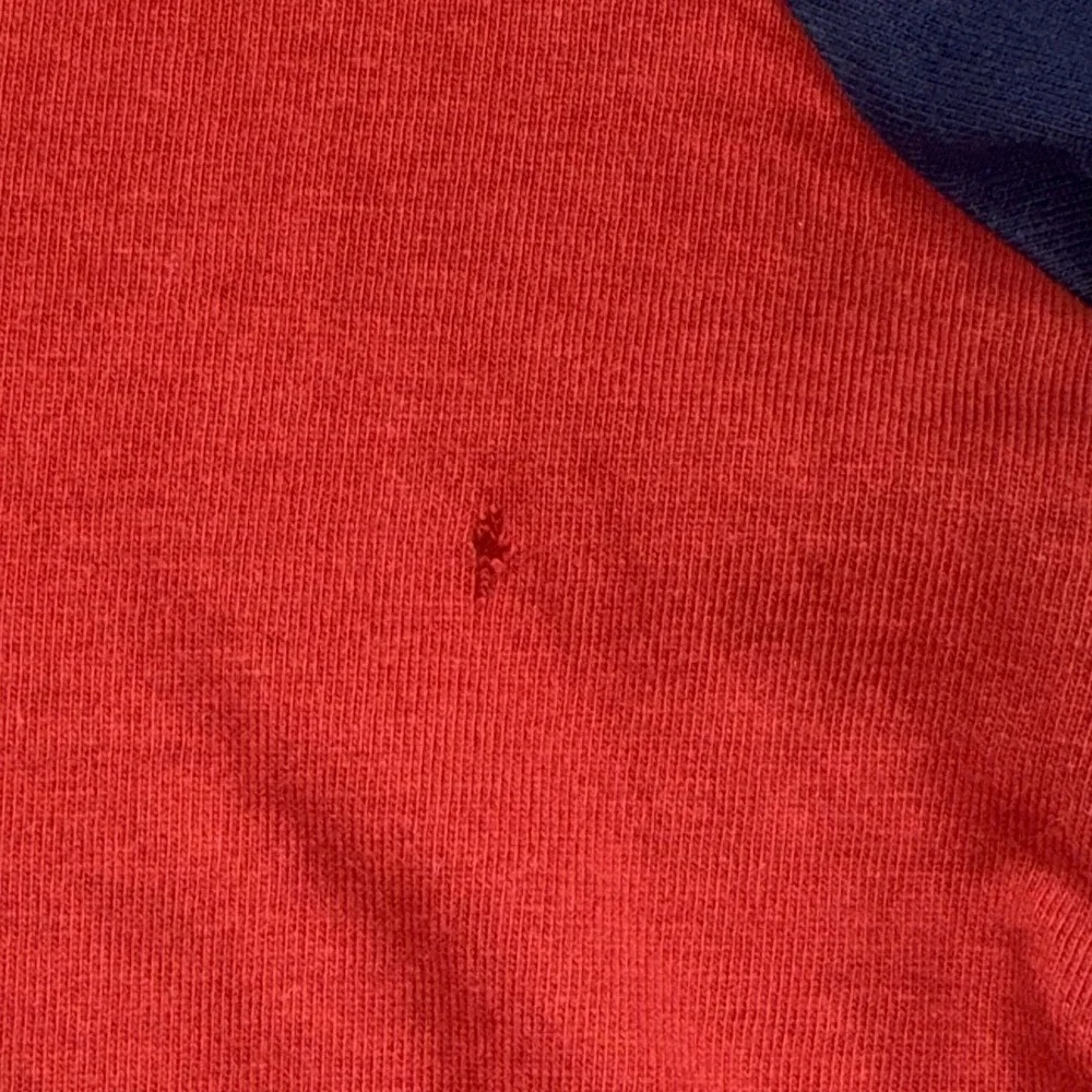 Polo Ralph Lauren 1967 Spell Out USA Colorblock Lightweight Hoodie‎ Size Large